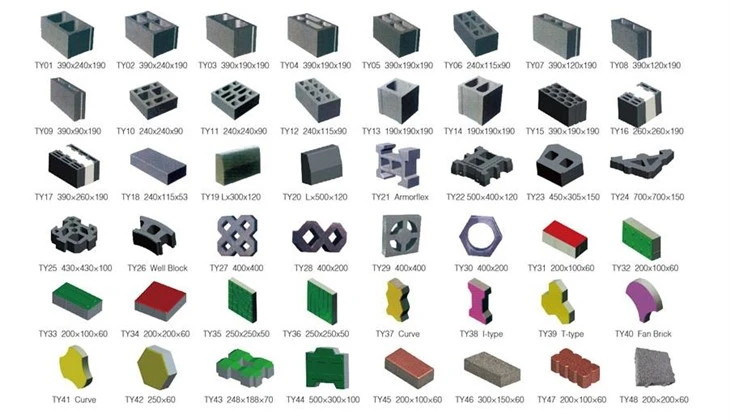 Brick Concrete Mould suppliers